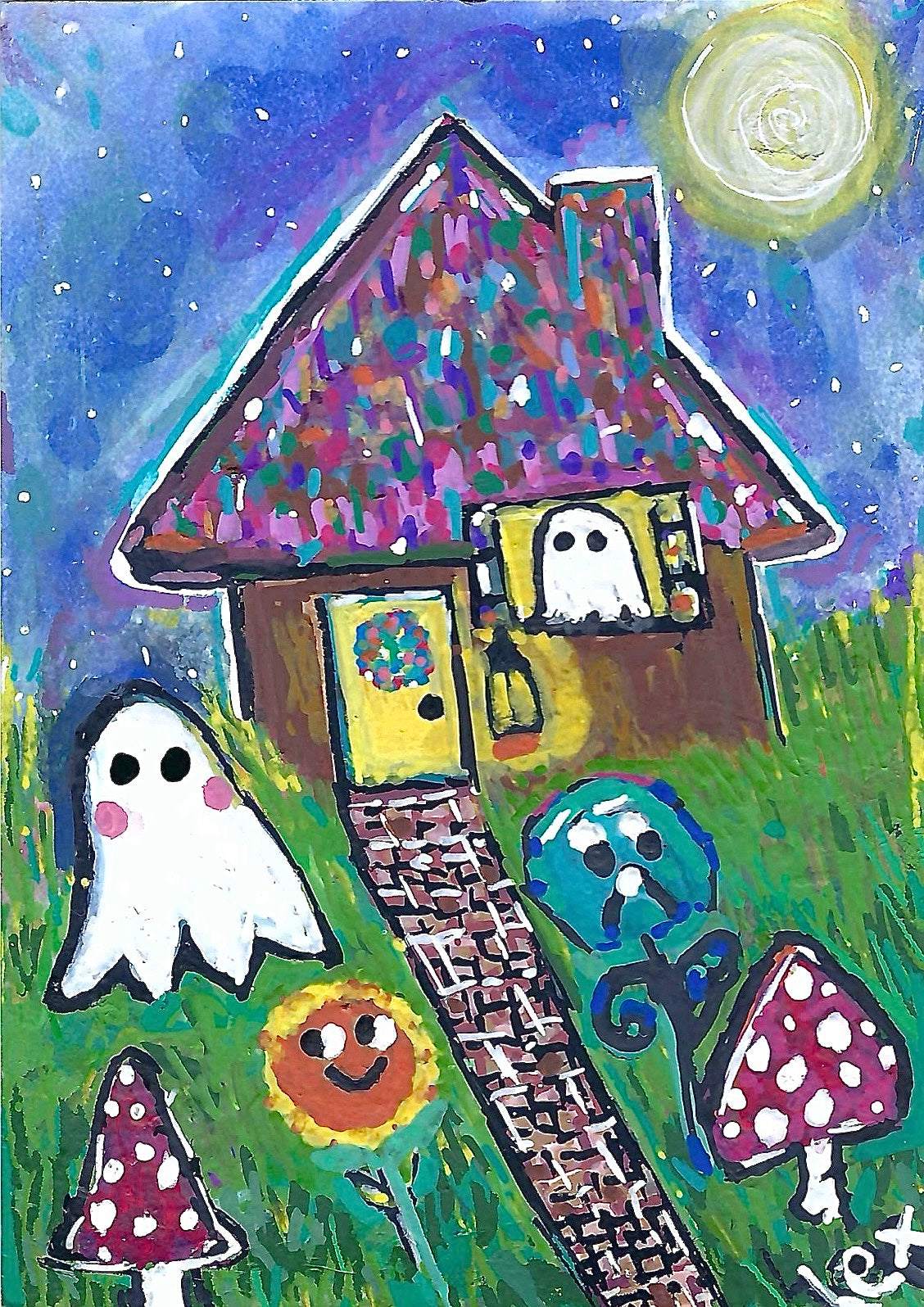 Little Ghost Print